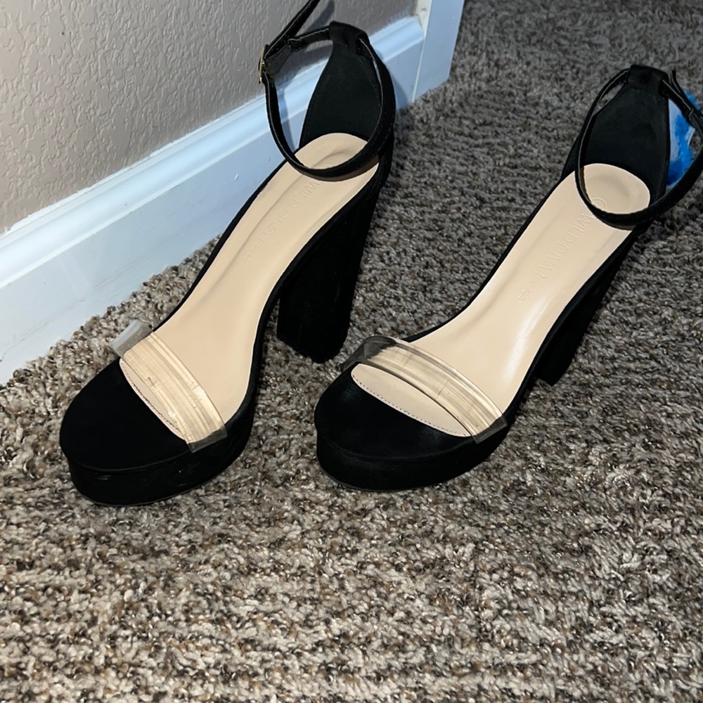 Black heels